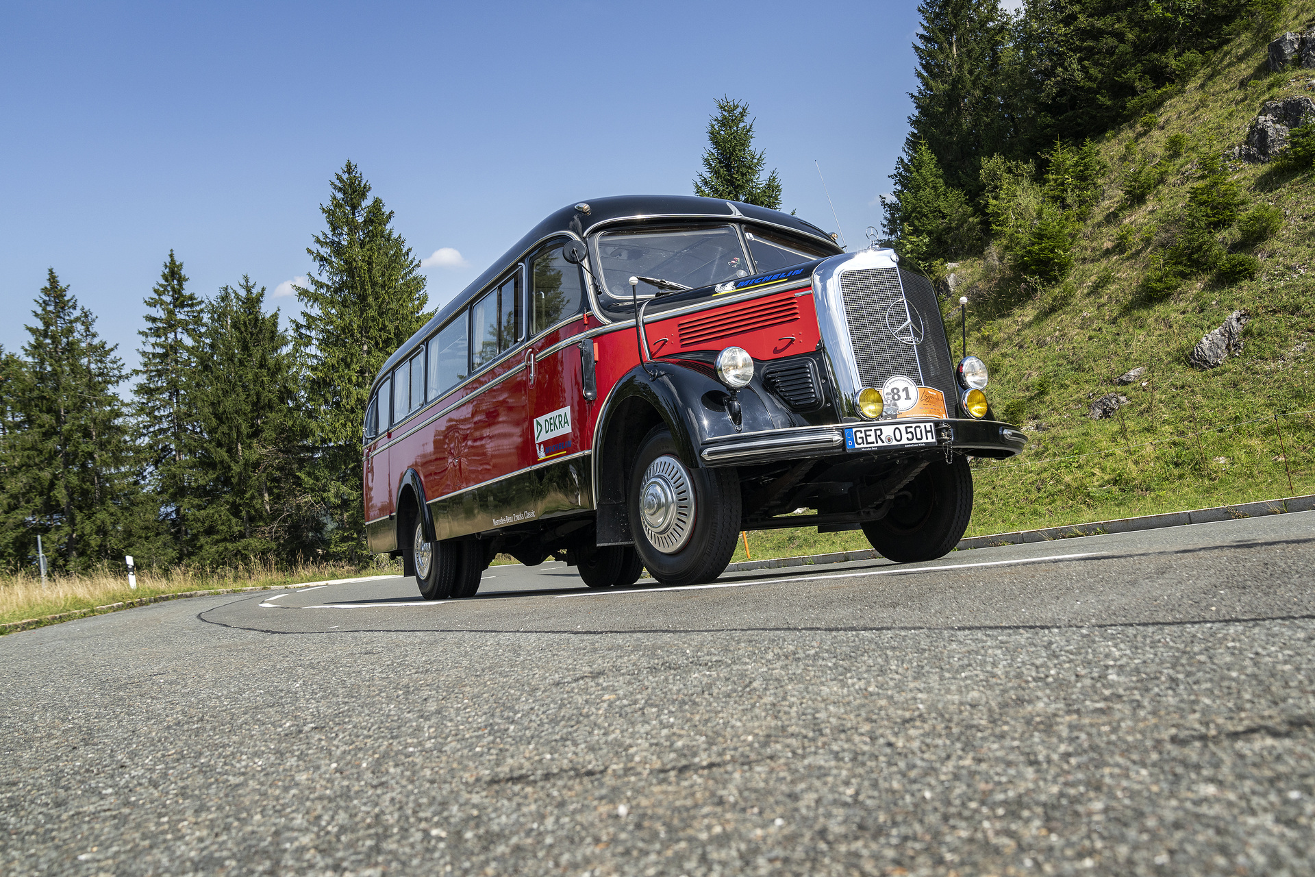 Back at Retro Classics: Mercedes-Benz Trucks Classic with exhibits from the beginnings of the truck