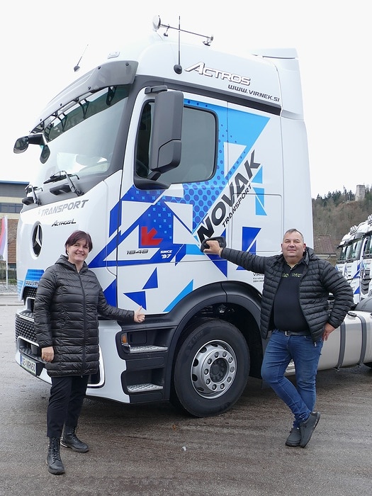 Quiet, efficient and comfortable: driver Ismet Dostović about the first Mercedes-Benz Actros L with ProCabin in Slovenia