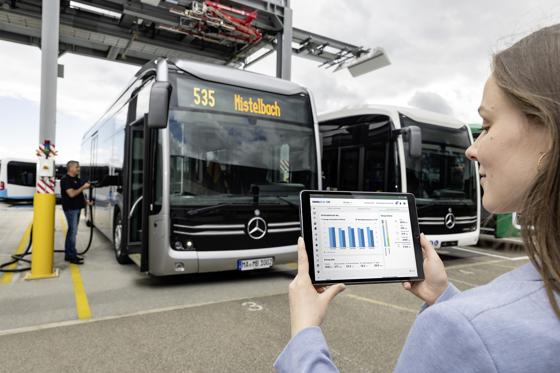 Vernetzt ab der ersten Sekunde: Alle neuen Omnibusse von Daimler Buses mit digitalen Diensten unterwegs