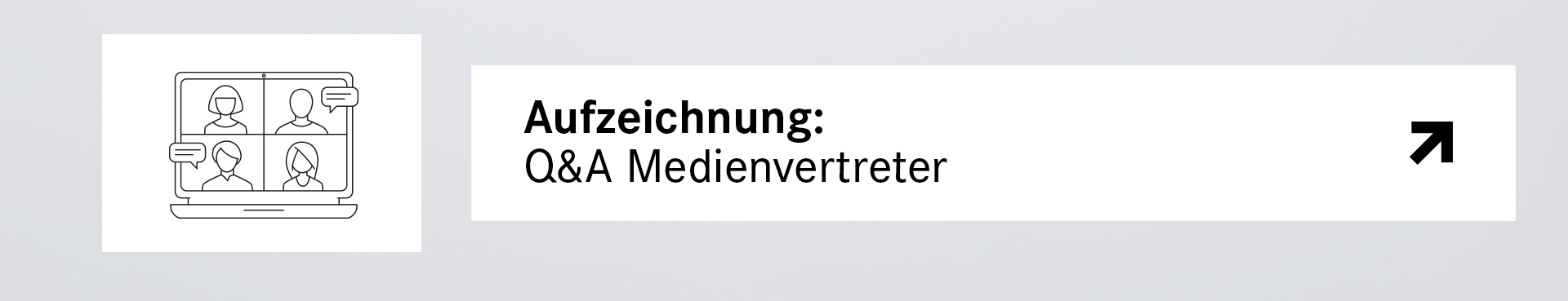 Aufzeichnung: Q&A Medienvertreter