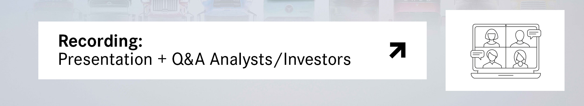 Recording: Presentation + Q&A Analysts/Investors